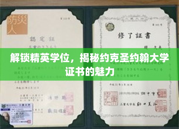 解锁精英学位，揭秘约克圣约翰大学证书的魅力