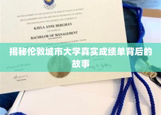 揭秘伦敦城市大学真实成绩单背后的故事