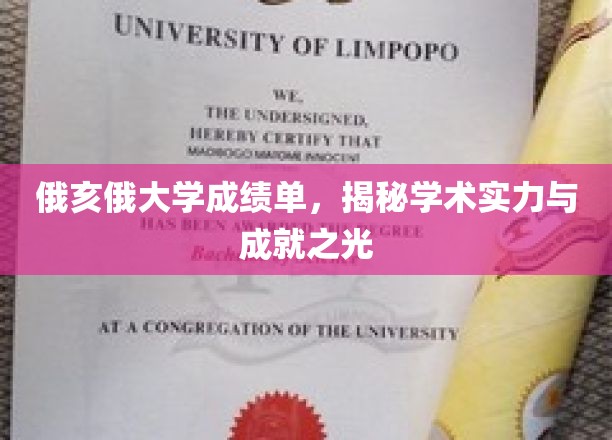 俄亥俄大学成绩单，探秘学术实力与成就之光
