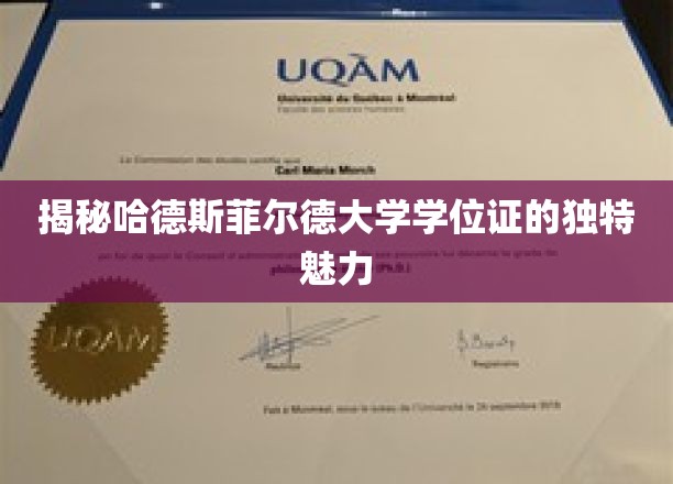 揭秘哈德斯菲尔德大学学位证的独特魅力