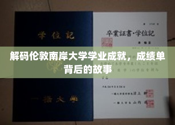 解码伦敦南岸大学学业成就，成绩单背后的故事