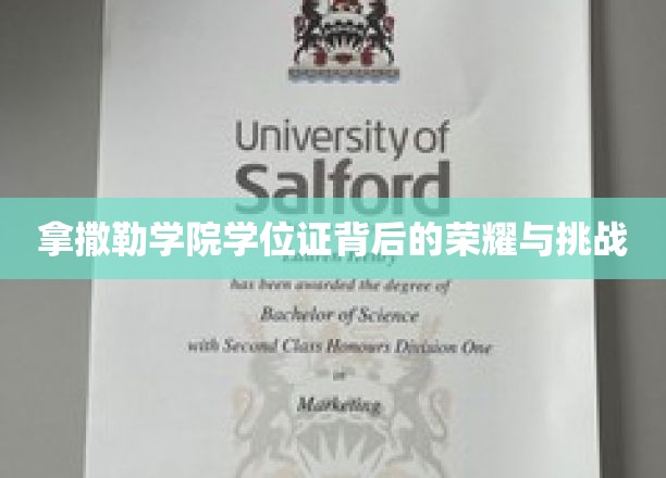 拿撒勒学院学位证背后的荣耀与挑战