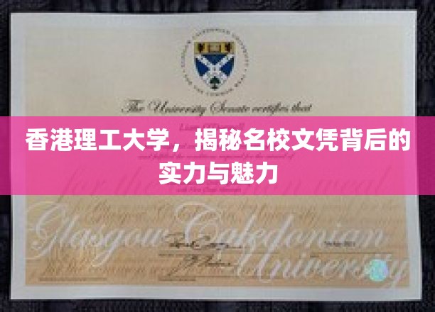 香港理工大学，揭秘名校文凭背后的实力与魅力