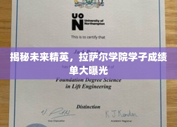 揭秘未来精英，拉萨尔学院学子成绩单大曝光