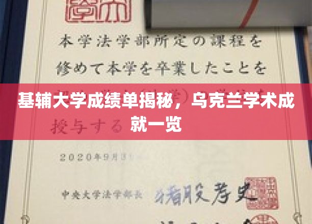 基辅大学成绩单揭秘，乌克兰学术成就一览