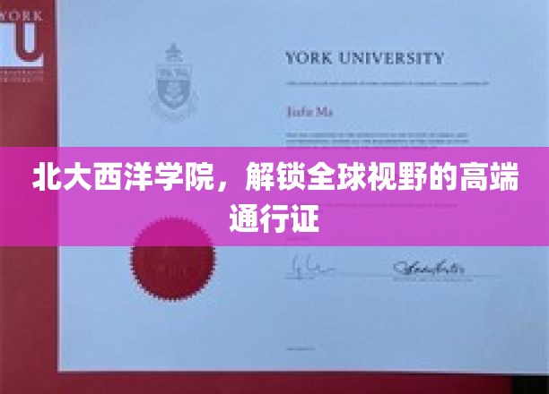 北大西洋学院，开启全球视野的高端通行证