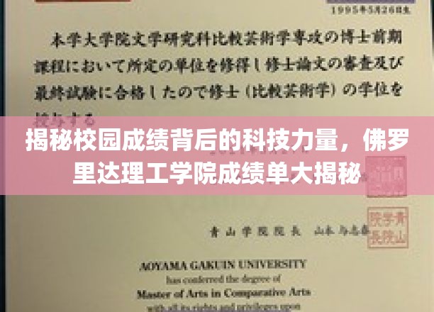 揭秘校园成绩背后的科技力量，佛罗里达理工学院成绩单大揭秘