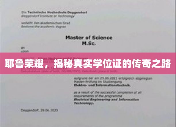 耶鲁荣耀，揭秘真实学位证的传奇之路