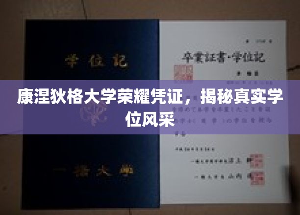 康涅狄格大学荣耀证书，见证真实学位风采