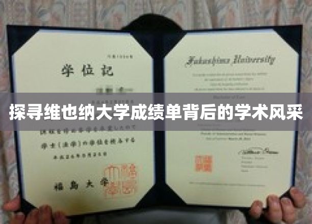 探寻维也纳大学成绩单背后的学术风采