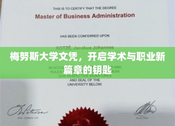 梅努斯大学文凭——开启学术与职业新篇章的璀璨钥匙