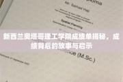 探寻奥塔哥理工学院成绩单背后的精彩人生轨迹