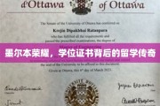 墨尔本荣耀，学位证书背后的留学传奇