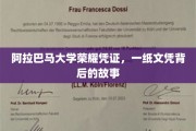 阿拉巴马大学文凭传奇，揭秘荣耀背后的真实故事