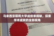 解锁马大成绩单背后的秘密，揭秘学术卓越的多元解读