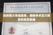 解码田纳西大学学术实力，成绩单背后的数据揭秘