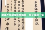 解锁滑铁卢大学学子辉煌，揭秘他们的成绩单背后的故事