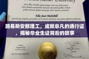 路易斯安那理工荣耀之路，揭开毕业生证书背后的非凡传奇