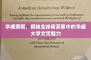 华威大学，全球精英眼中的黄金文凭，揭秘其独特魅力所在