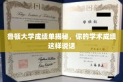 鲁顿大学成绩单揭秘，学术成绩背后的秘密语言