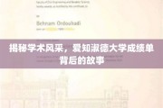 探索学术奥秘，揭开爱知淑德大学学子成就背后的动人篇章