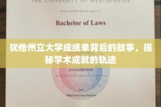 探寻犹他州立大学，揭开成绩单背后的辉煌轨迹