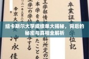 纽大成绩单背后，揭秘学术评估的隐藏逻辑与真实面貌