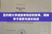揭开圣约翰大学学子成就背后的成长秘籍