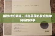 揭开杜伦大学神秘面纱，探秘英国顶尖名校背后的成绩单传奇