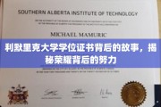 利默里克荣耀证书背后的汗水与梦想