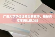 探秘广岛大学学位证，揭秘学历认证背后的传奇旅程