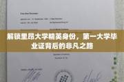 里昂大学荣耀之门，揭秘精英学子背后的卓越成长轨迹