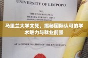 解码马里兰大学，国际认可文凭背后的学术光芒与无限就业机遇