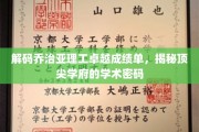 解锁乔治亚理工辉煌成绩，探秘顶级学府智慧秘籍