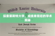揭开莱斯特大学成绩单的神秘面纱，一场学术之旅的深度解读