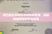 黎巴嫩谷精英养成记，证书背后，揭秘毕业传奇的非凡历程