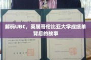 揭开UBC成绩单，探寻英属哥伦比亚大学的不凡背后