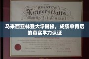 揭秘林登大学成绩单，马来西亚教育的真实实力曝光