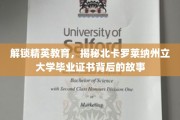 探寻北卡罗莱纳精英学府，毕业证书背后的非凡历程