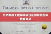 跨国教育之光，哥本哈根工程学院学位证的全球教育魅力揭秘