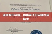 迪由维尔学院风采录，学子成就瞩目，荣耀榜上添新辉
