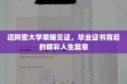 迈阿密荣耀绽放，毕业证书映照下的璀璨人生传奇