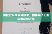 探寻阿拉巴马学子学术辉煌的足迹