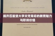 匹兹堡大学文凭，解码学术殿堂的职场通行证