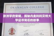 丹学之光，揭秘利利贝特大学证书背后的荣耀历程