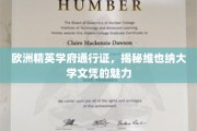 解锁维也纳大学，欧洲精英教育护照的奥秘