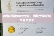 雪城大学成绩单，揭秘冰雪学府的学术足迹