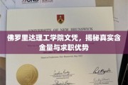 揭开佛罗里达理工学院文凭的职场密码，求职者的秘密武器