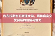 探秘内布拉斯加卫斯理大学，文凭价值与魅力一窥究竟