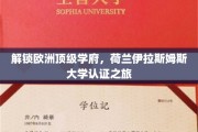 探寻荷兰伊拉斯姆斯大学的全球视野之旅